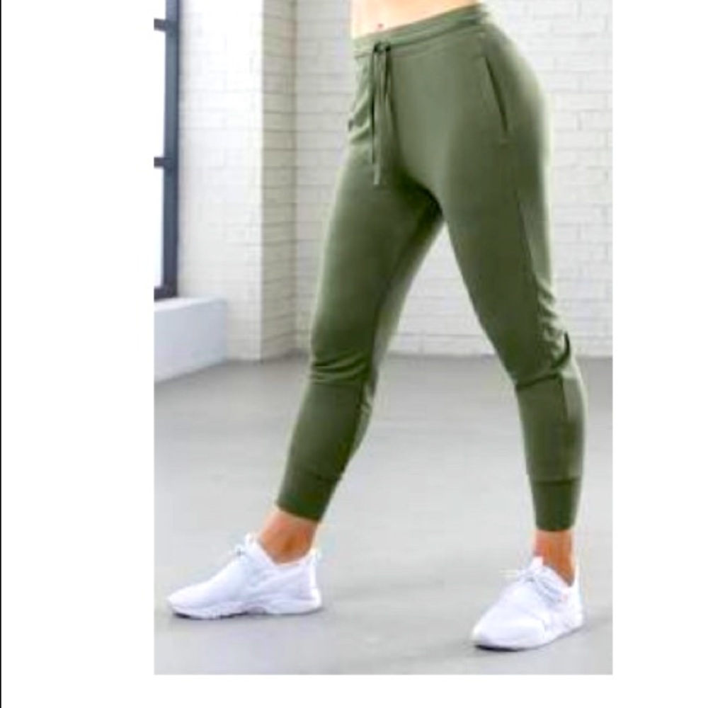 Fabletics Dark Green Daria Joggers with pockets
